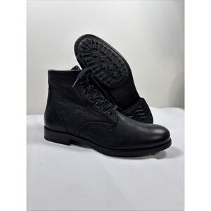 Frye Women 8B Tyler Lace Up Black Leather Combat Boots 3471448 Versatile Comfort